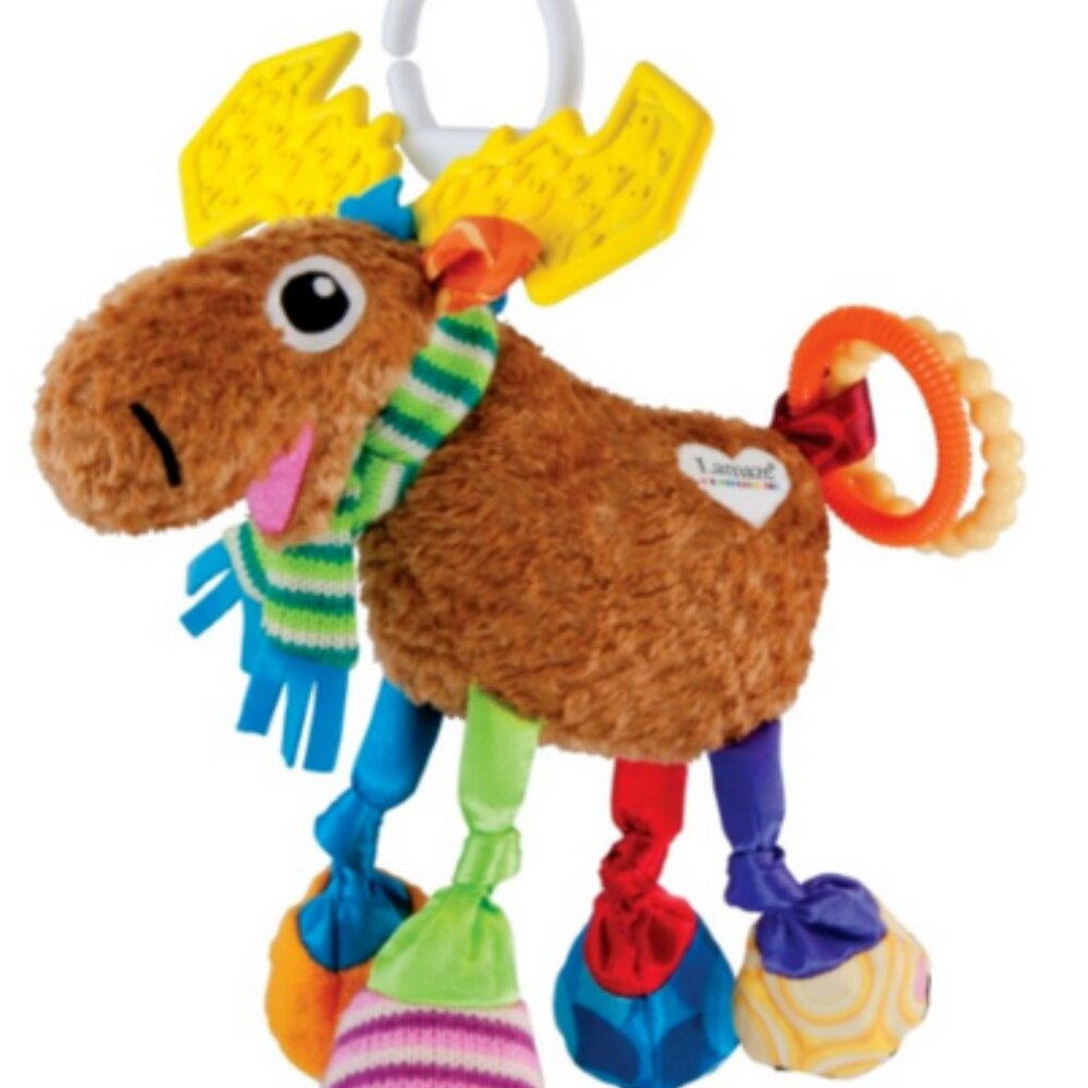 Lamaze Mortimer The Moose Infants' Clip & Play Toy -New w/Tag For Baby 0+